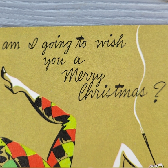 ๐
๐ผ RARE 1940s Vintage Funny Naughty Christmas Card - Bundle to Save $ ๐
๐ผ - Picture 5 of 9